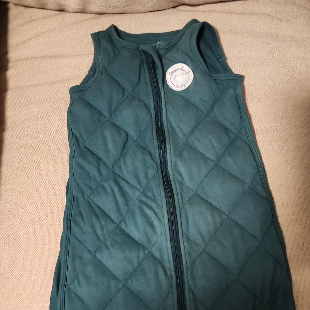 Green Quilted Sleep Sack